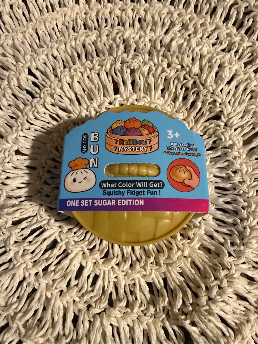 Rainbow Mystery Squishy Bun - mini